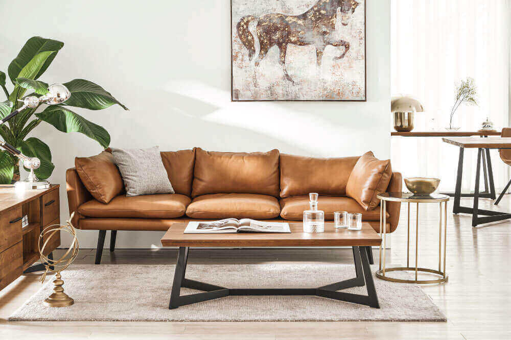 Top 5 Sofa Da Cho Mọi Không Gian Hiện Đại